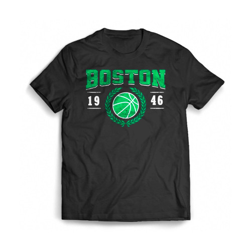 Vintage Boston Basketball Team Since 1946 Vintage Mens T-Shirt Tee