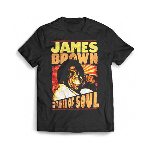 James Brown Godfather Of Soul 1 Mens T-Shirt Tee
