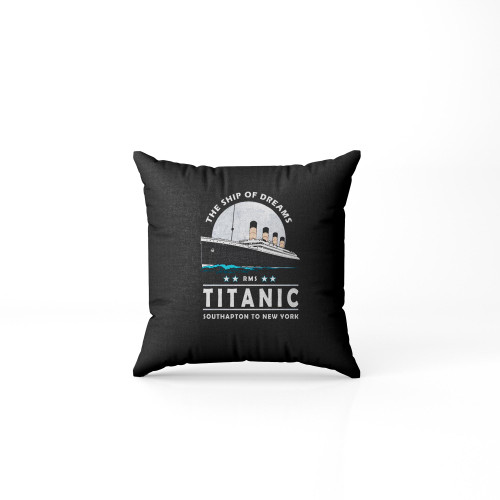 1912 Vintage Titanic Voyage Ship Cruise Pillow Case Cover