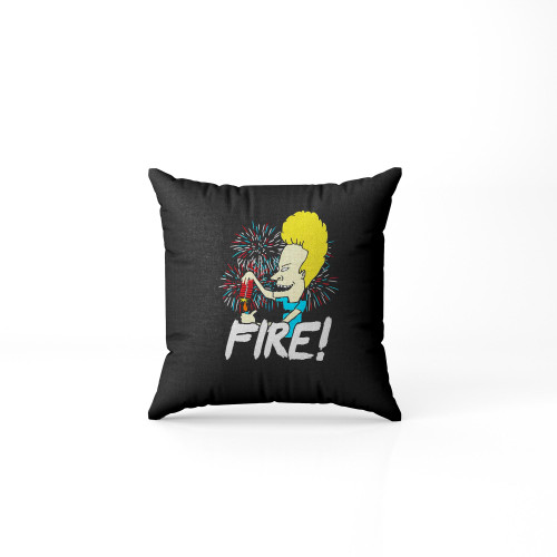 Beavis Fire 4Th Of July Pillow Case Cover