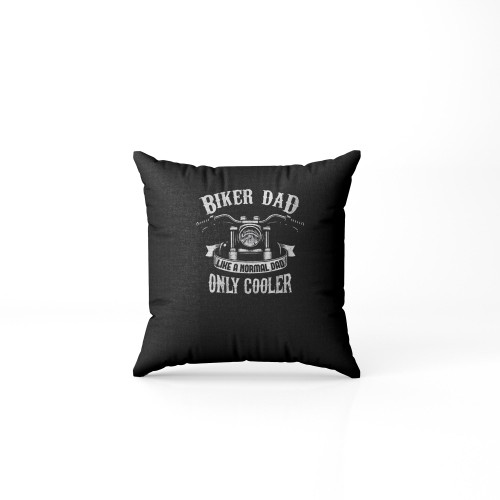 Biker Dad Motorcycle Father'S Day Pillow Case Cover