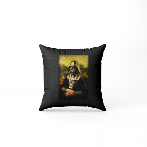 Darth Vader Mona Lisa Pillow Case Cover