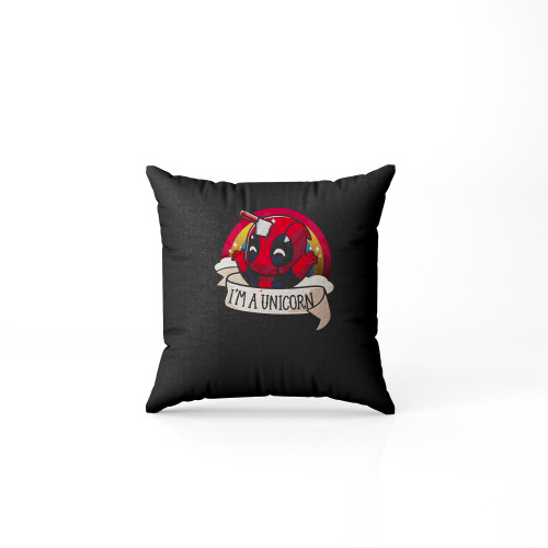 Deadpool I'M A Unicorn X-Force Merc Pillow Case Cover