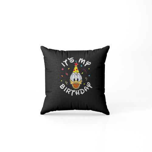 Donald Duck It'S My Birthday Duck Pillow Case Cover