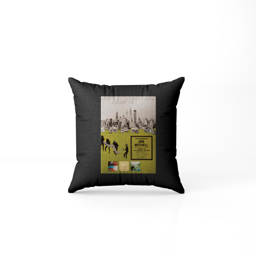 Joni Mitchell The Hissing Of Summer Lawns Poster Pillow Case Cover