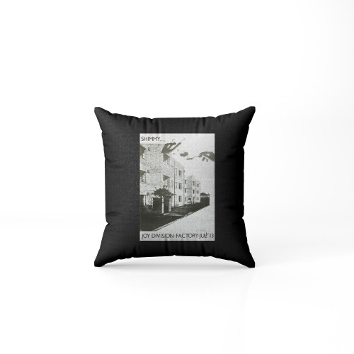 Joy Division 1979 Factory Manchester Concert Pillow Case Cover