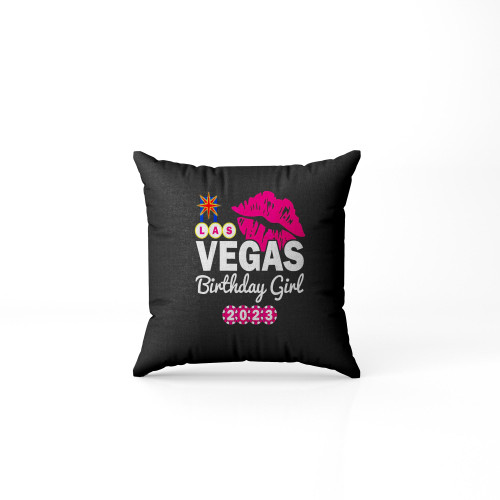 Las Vegas Girls Trip 2023 Cruise Trip Matching Birthday Pillow Case Cover