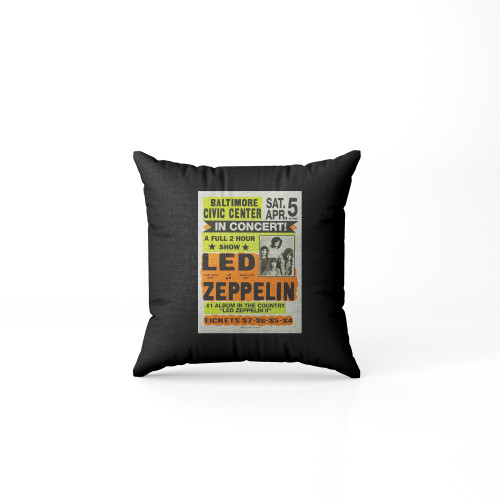 Led Zeppelin 03 Music Concert Mini Pillow Case Cover