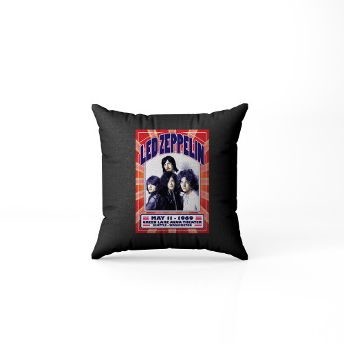 Led Zeppelin Seattle 1969 Pillow Case Cover