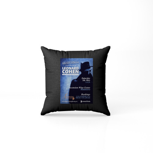 Leonard Cohen A Commemorative Concert Pillow Case Cover
