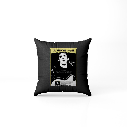 Lou Reed Transformer Promo Poster Pillow Case Cover