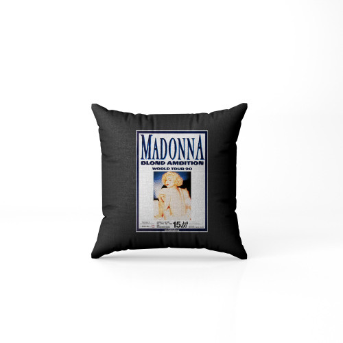 Madonna Blonde (1990) Concerto Concert Poster Pillow Case Cover