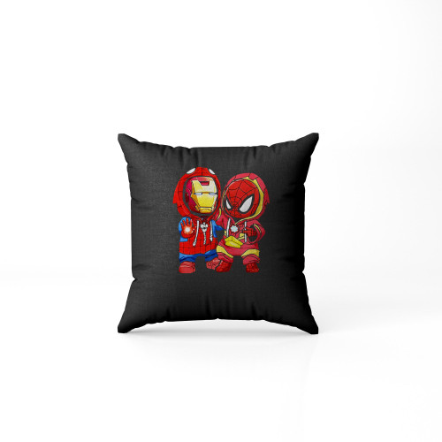 Marvel Spider-Man And Iron Man Pillow Case Cover