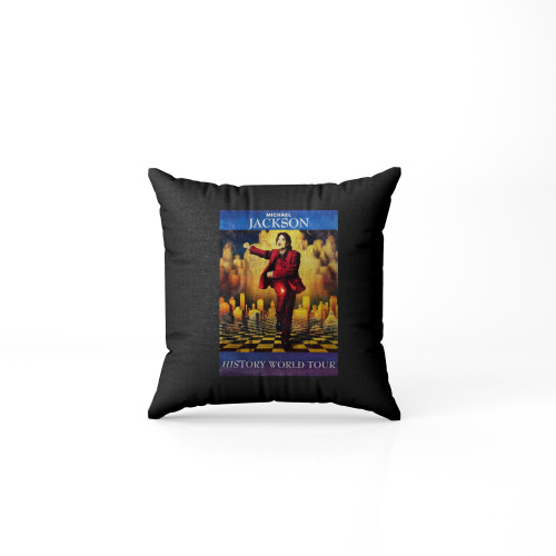 Michael Jackson History World Tour Poster Pillow Case Cover