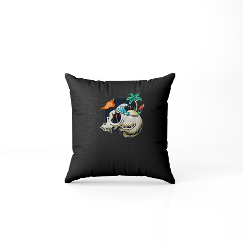 Summer Flag Skull Vacation Island Pillow Case Cover Summer Flag Skull Vacation Island Pillow Case Cover
