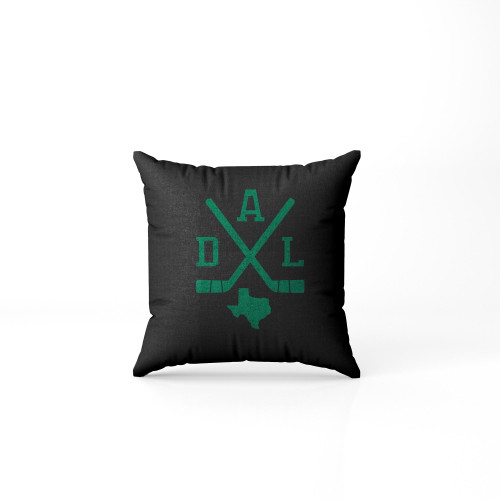 Vintage Dallas Hockey Sticks Retro Pillow Case Cover Vintage Dallas Hockey Sticks Retro Pillow Case Cover