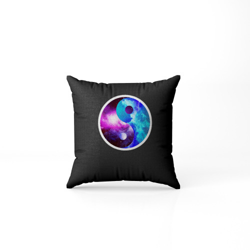 Ying Yang Galaxy Space 1 Pillow Case Cover