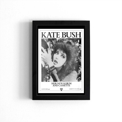 An Advert For Kate Bush The Dreaming In Smash Hits 1982 Poster