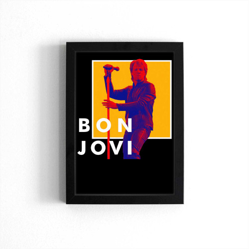 Bon Jovi On Stage Poster