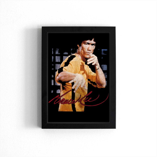 Bruce Lee Pose Poster