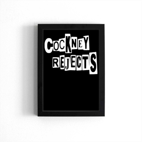 Cockney Rejects Logo Poster