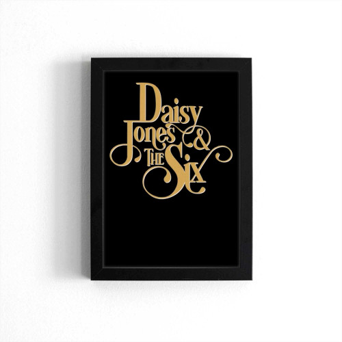 Daisy Jones & The Six Retro Poster