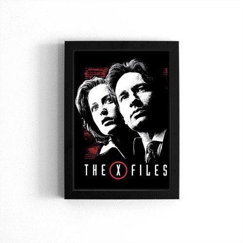 Dana Scully And Fox Mulder The X-Files Poster