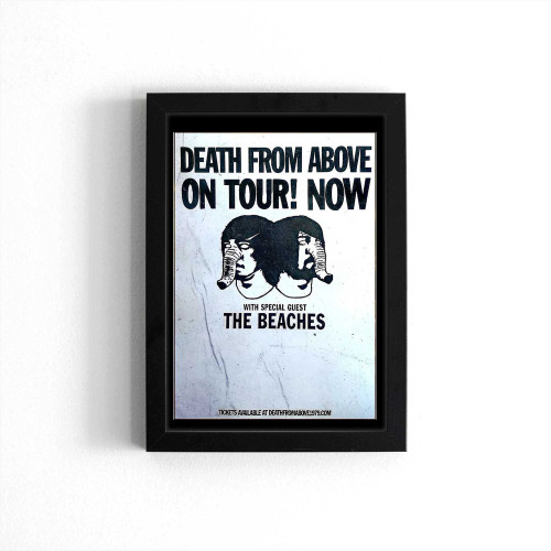 Death From Above 1979 Outrage Is Now Ltd Ed New Rare Tour Poster Poster