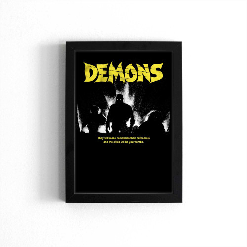 Demons Dario Argento Lamberto Bava Poster