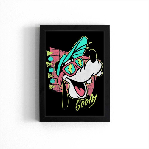 Disney Goofy Graphic Mickey Mouse Poster