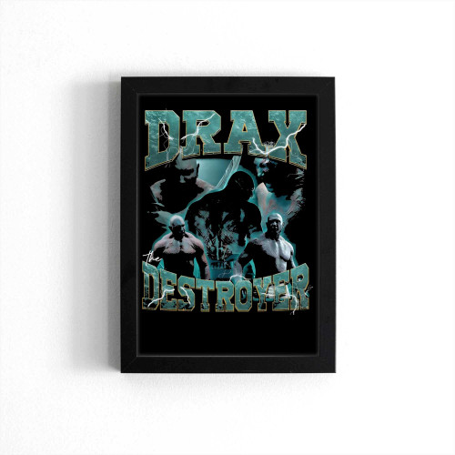 Drax The Destroyer Marvel Avenger Poster