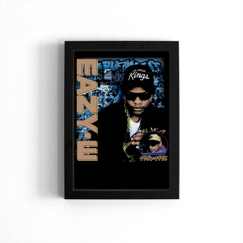 Eazy E American Rapper Poster