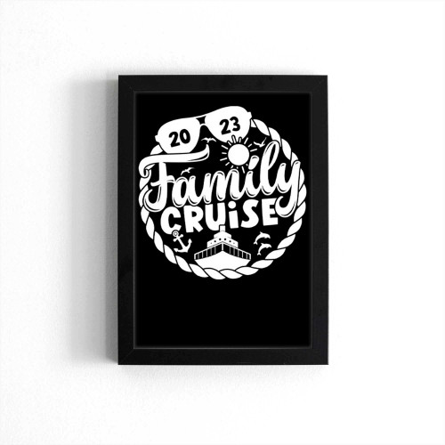 Family Cruise 2023 Travel Poster