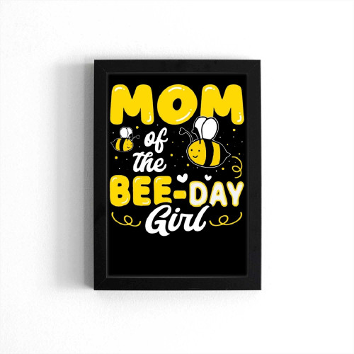 Family Matching Birthday Bee Poster