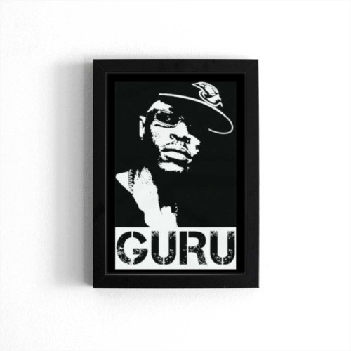 Gang Starr Guru Poster