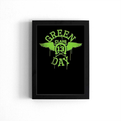 Green Day Neon Poster