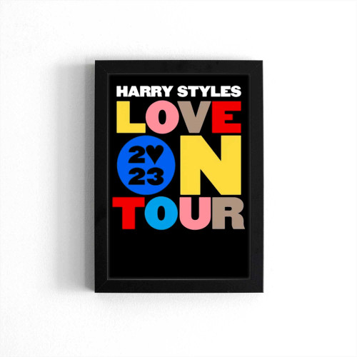 Harry Styles Love On Tour 2023 Poster