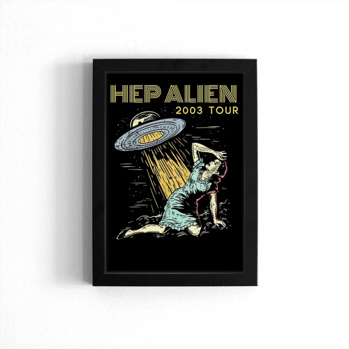 Hep Alien Band Pop Culture Poster