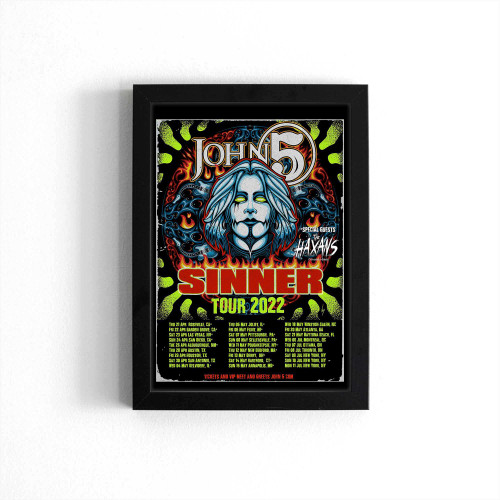 John 5 At Tupelo Music Hall Poster