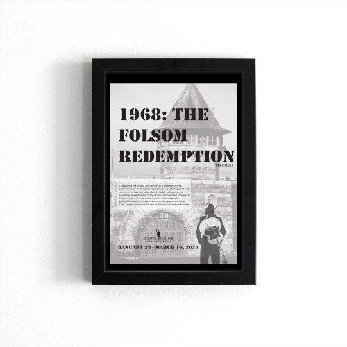 Johnny Cash And Herbert Hoover Confront Prison Reform Poster