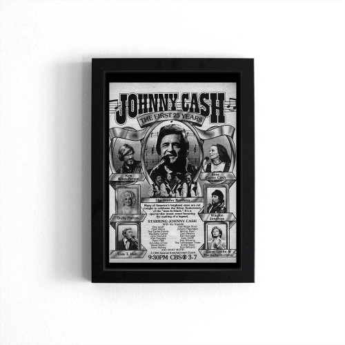 Johnny Cash The First 25 Years (Tv Special 1980) Poster