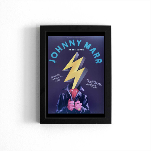 Johnny Marr Concert Poster