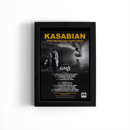 Kasabian Tur Sutra Poster