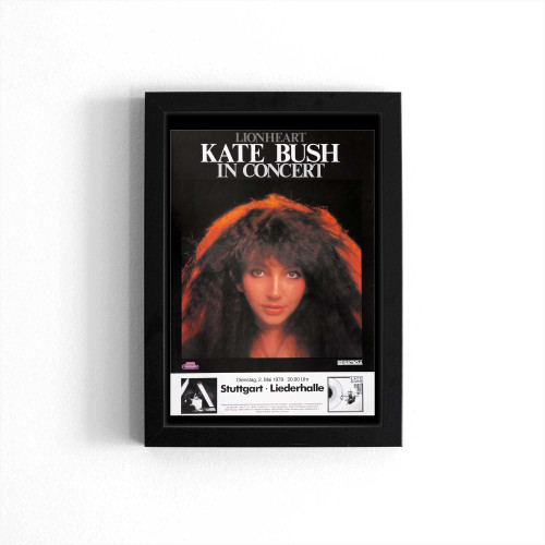 Kate Bush In Concert Poster