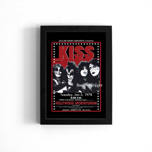 Kiss Alive Ii '78 & Destroyer '76 Concert S Poster