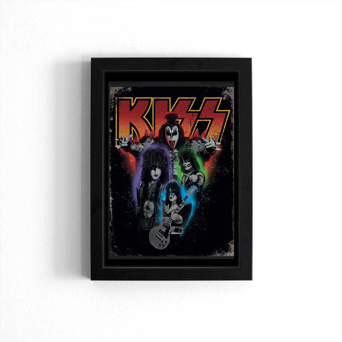 Kiss Rock Band Tin Sign Poster Poster
