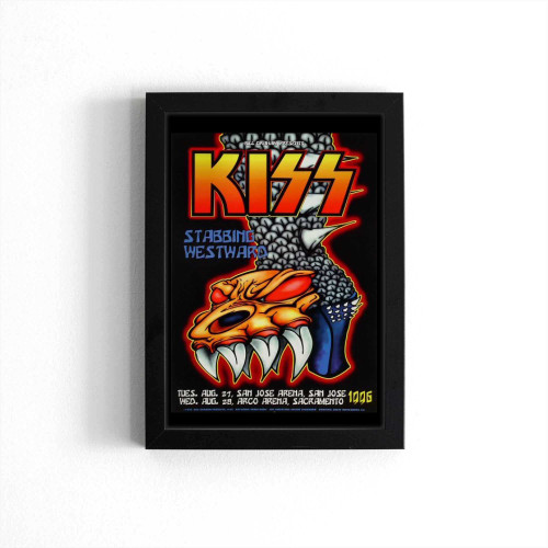 Kiss Vintage Concert Poster