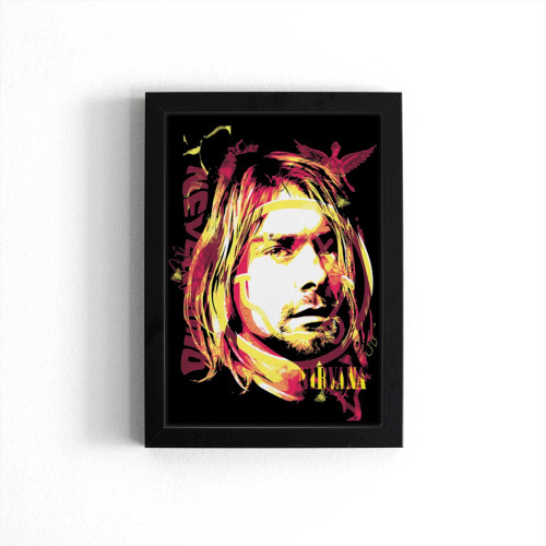 Kurt Cobain American Poster