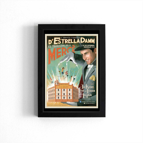 L' Antiga Fabrica D' Estrella Damm Organized By Barcelona Accio Musical Poster