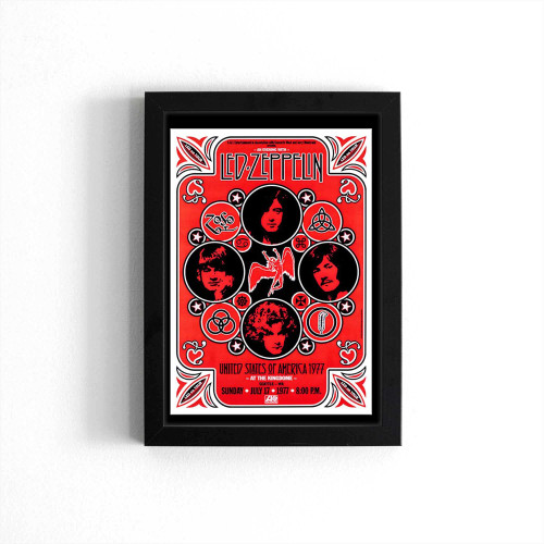 Led Zeppelin (1977) Concert Poster